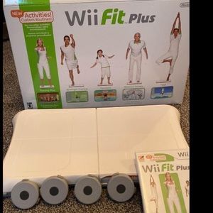 Wii Fit Plus game and balance board